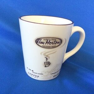 Tim Hortons Limited Edition Coffee Mug Cup #005 Bilingual Chocolate Mocha Tea
